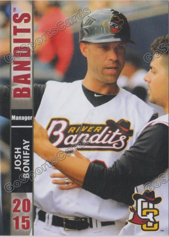 2015 Quad Cities River Bandits Josh Bonifay