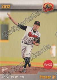 2012 Nashville Sounds Josh Butler