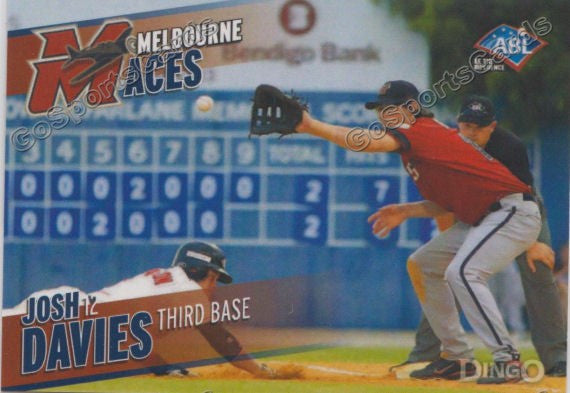 2013-2014 Melbourne Aces ABL Josh Davies