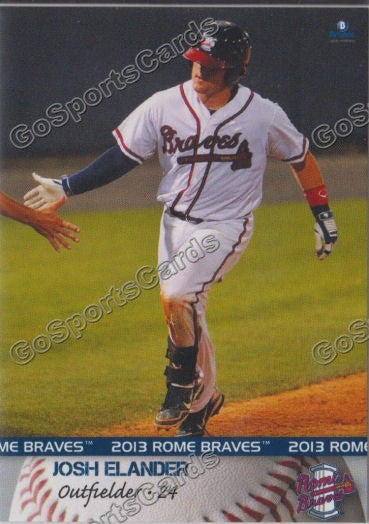 2013 Rome Braves Josh Elander