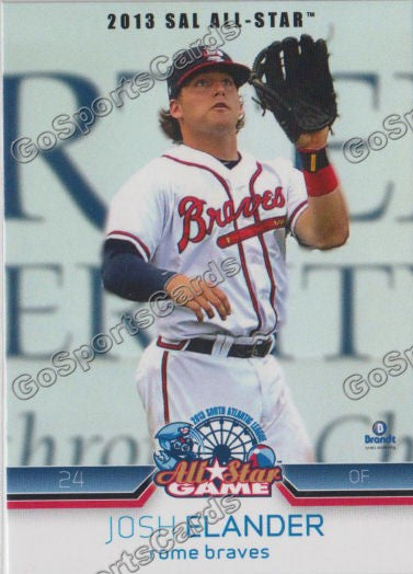 2013 South Atlantic League All Star SAL SD Josh Elander