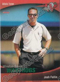2008 Winston Salem Warthogs Josh Fallin