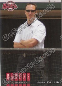 2011 Birmingham Barons Josh Fallin
