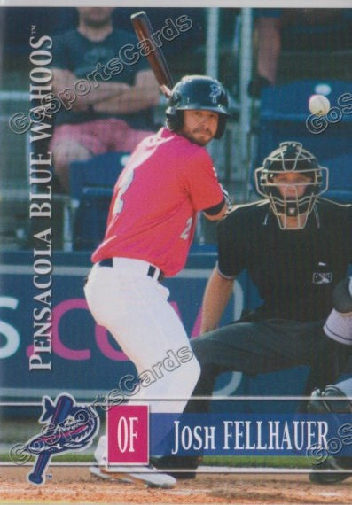 2014 Pensacola Blue Wahoos Josh Fellhauer