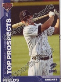 2006 International League Top Prospects Choice Josh Fields