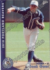2010 Portland Beavers Josh Geer