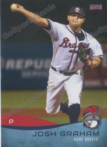 2016 Rome Braves Josh Graham