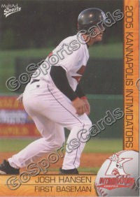 2005 Kannapolis Intimidators Josh Hansen