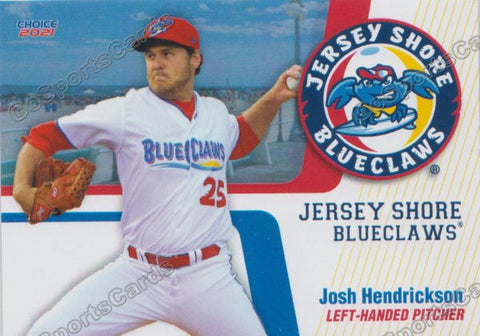 2021 Jersey Shore Blueclaws Josh Hendrickson