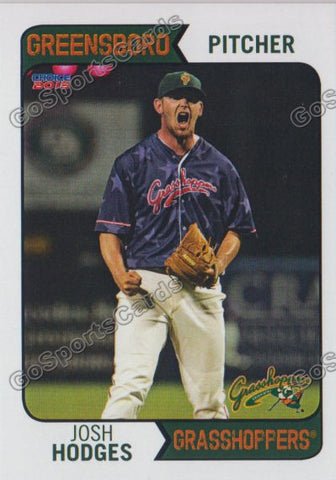 2015 Greensboro Grasshoppers Josh Hodges