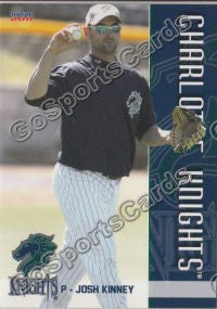 2011 Charlotte Knights Josh Kinney