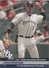 2011 New Orleans Zephyrs Josh Kroeger