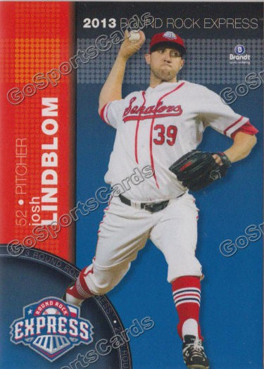 2013 Round Rock Express Josh Lindblom