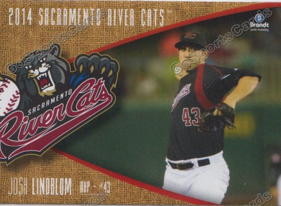 2014 Sacramento River Cats Josh Lindblom