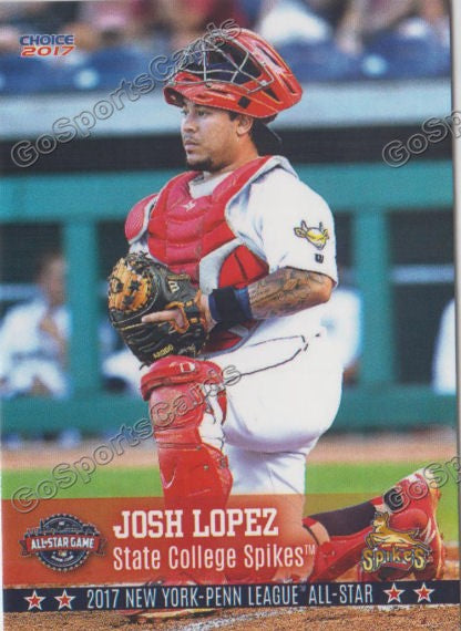 2017 New York Penn League All Star NYPL S Joshua Josh Lopez