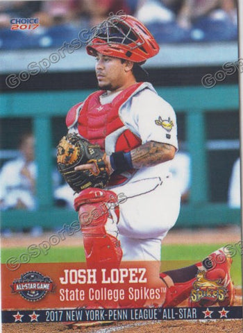 2017 New York Penn League All Star NYPL S Joshua Josh Lopez