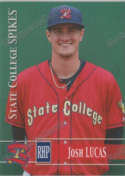 2014 State College Spikes Josh Lucas
