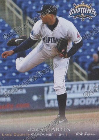 2013 Lake County Captains Josh Martin