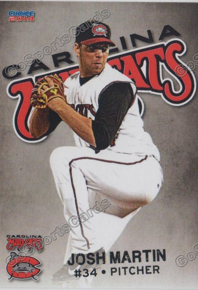 2014 Carolina Mudcats Josh Martin