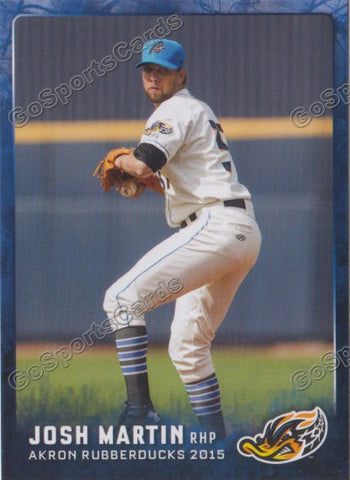 2015 Akron Rubberducks Josh Martin