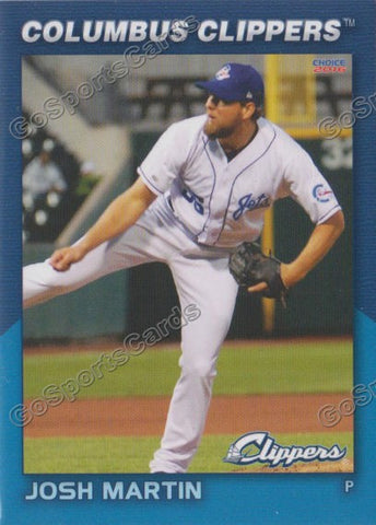 2016 Columbus Clippers Josh Martin