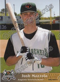 2011 Augusta GreenJackets Josh Mazzola