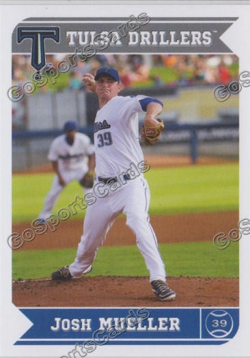 2013 Tulsa Drillers Josh Mueller