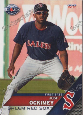 2017 Salem Red Sox Josh Ockimey