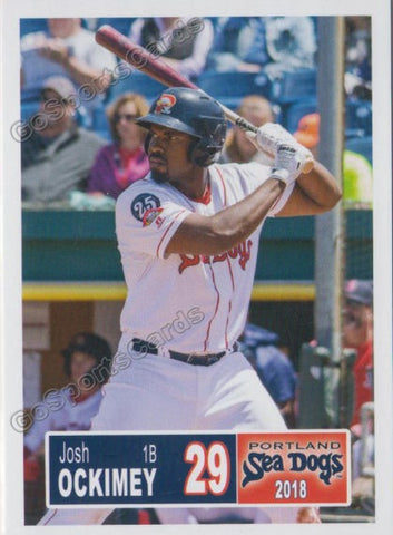 2018 Portland Sea Dogs Josh Ockimey