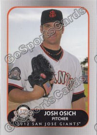 2012 San Jose Giants Josh Osich