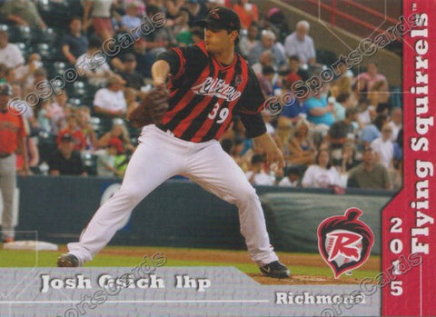 2015 Richmond Flying Squirrels Josh Osich