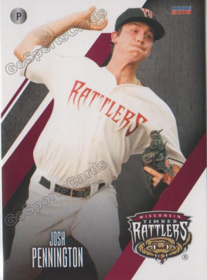 2018 Wisconsin Timber Rattlers Josh Pennington