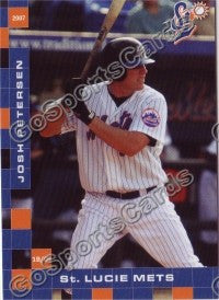 2007 St Lucie Mets Josh Peterson