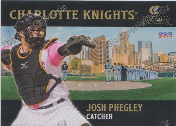 2014 Charlotte Knights Josh Phegley