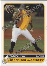 2012 Bradenton Marauders Josh Poytress
