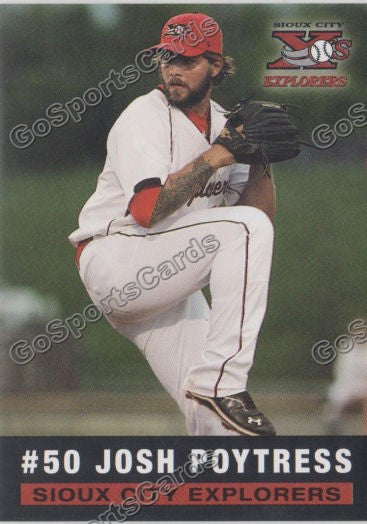 2013 Sioux City Explorers Josh Poytress