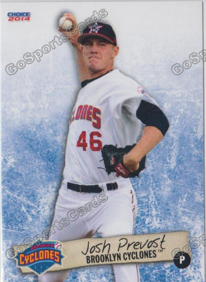 2014 Brooklyn Cyclones Josh Prevost