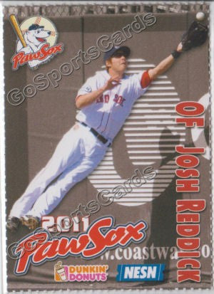 2011 Pawtucket Red Sox Dunkin Donuts Josh Reddick