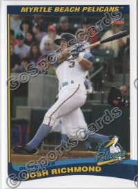 2012 Myrtle Beach Pelicans Josh Richmond