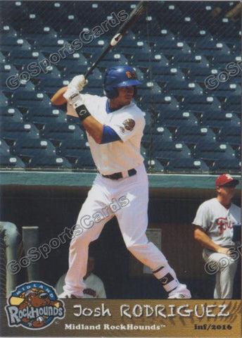 2016 Midland RockHounds Josh Rodriguez