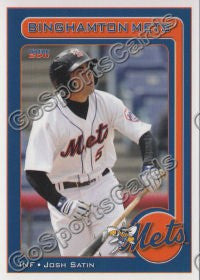 2011 Binghamton Mets Josh Satin