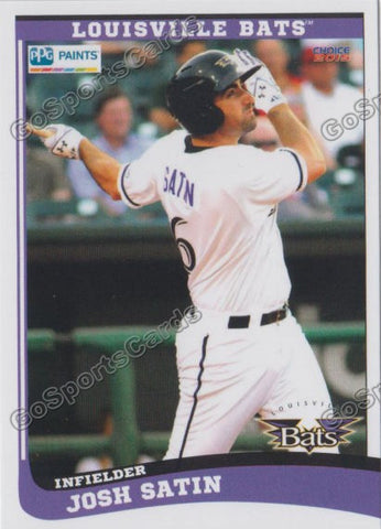 2015 Louisville Bats Josh Satin