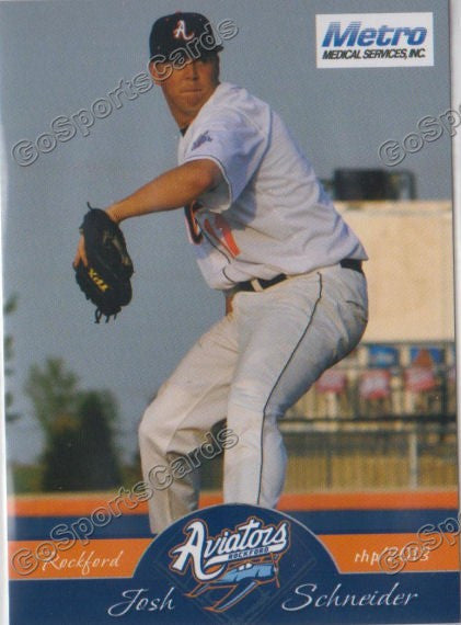 2013 Rockford Aviators Josh Schneider