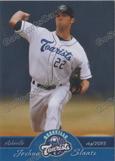2013 Asheville Tourists Josh Joshua Slaats