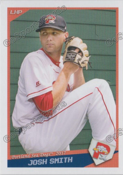 2017 Portland Sea Dogs Josh Smith