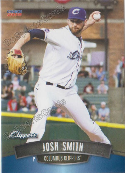 2019 Columbus Clippers Josh D Smith