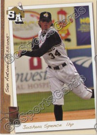 2011 San Antonio Missions Joshua Josh Spence