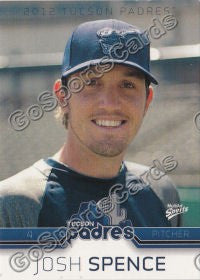2012 Tucson Padres Josh Spence