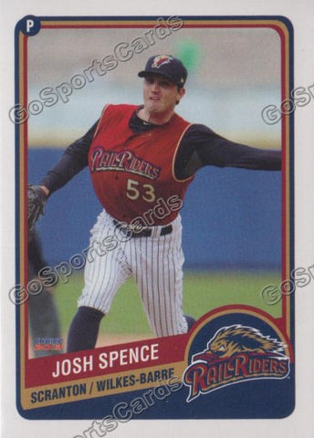 2013 Scranton Wilkes Barre RailRiders Josh Spence