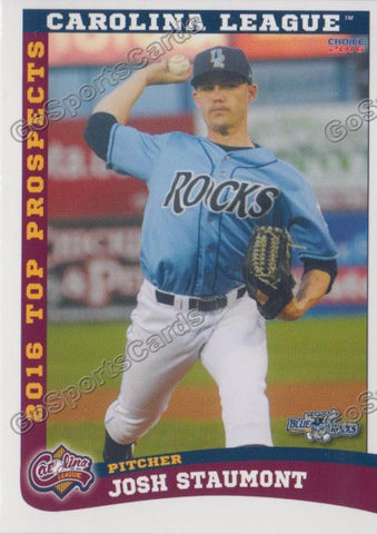 2016 Carolina League Top Prospect Josh Staumont